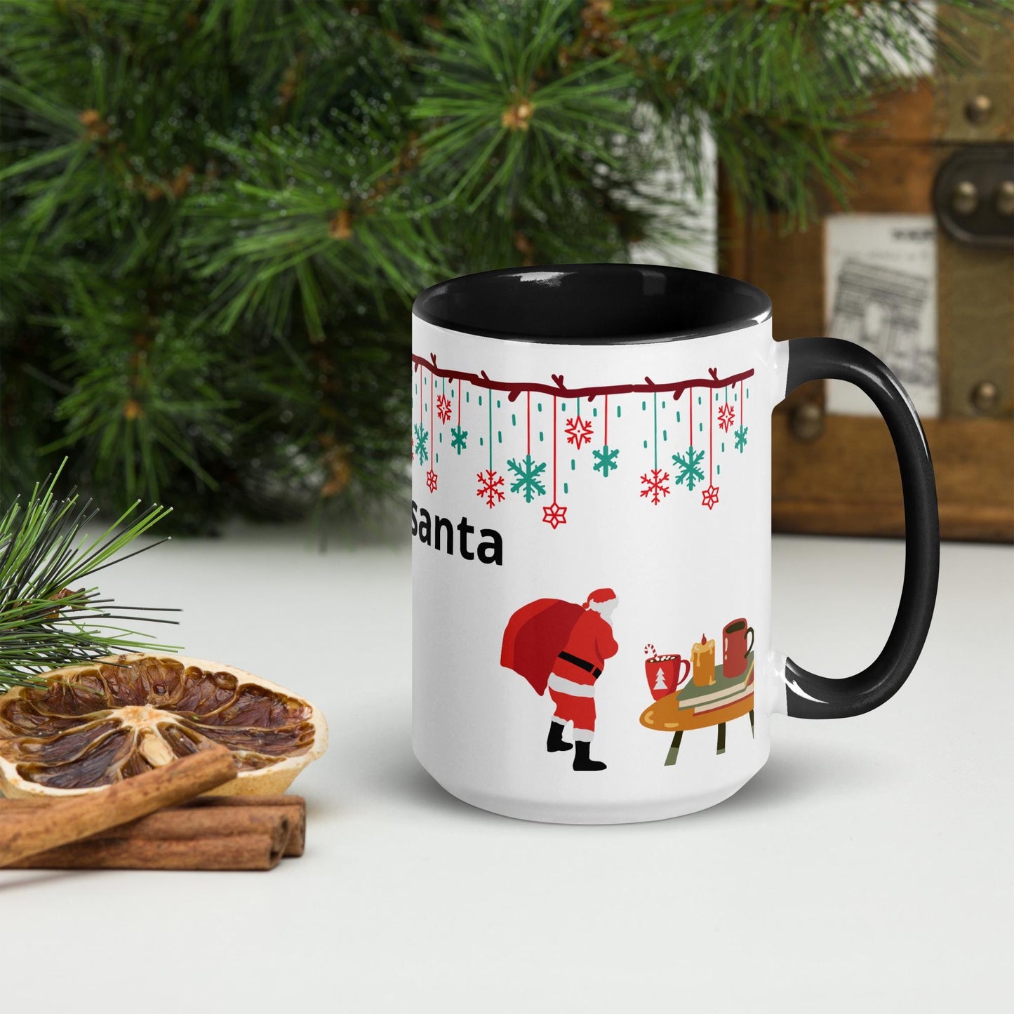 All Yours Santa Christmas Mug