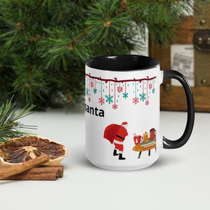 All Yours Santa Christmas Mug
