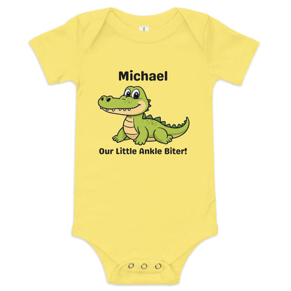 Personalised Baby Aussie Ankle Biter Onsie
