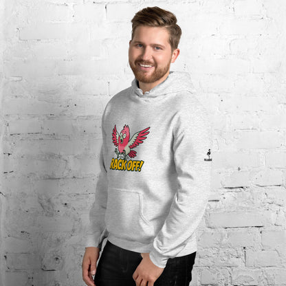 Rack Off! - Aussie Slang Unisex Hoodie, Fun Australian Sayings, Expat Gift