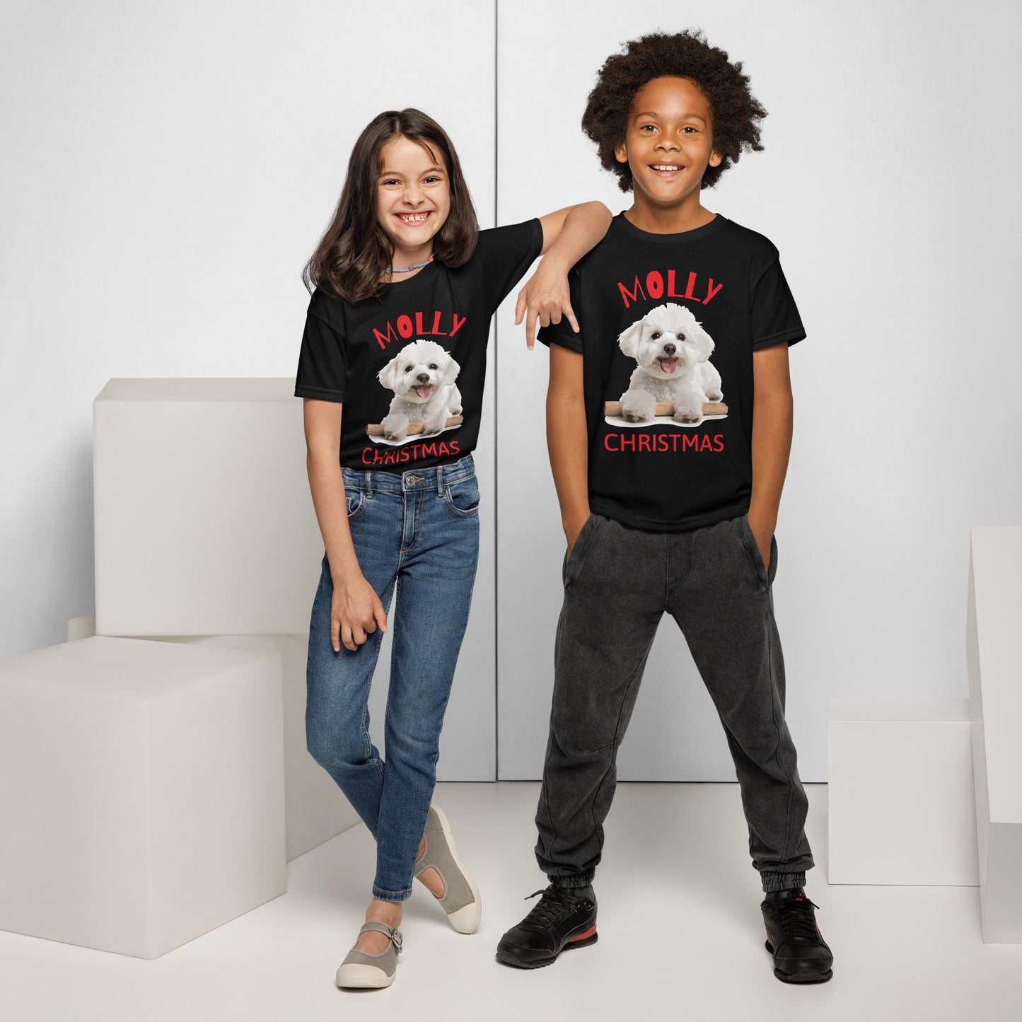 Molly Christmas Tee - Youth t-shirt