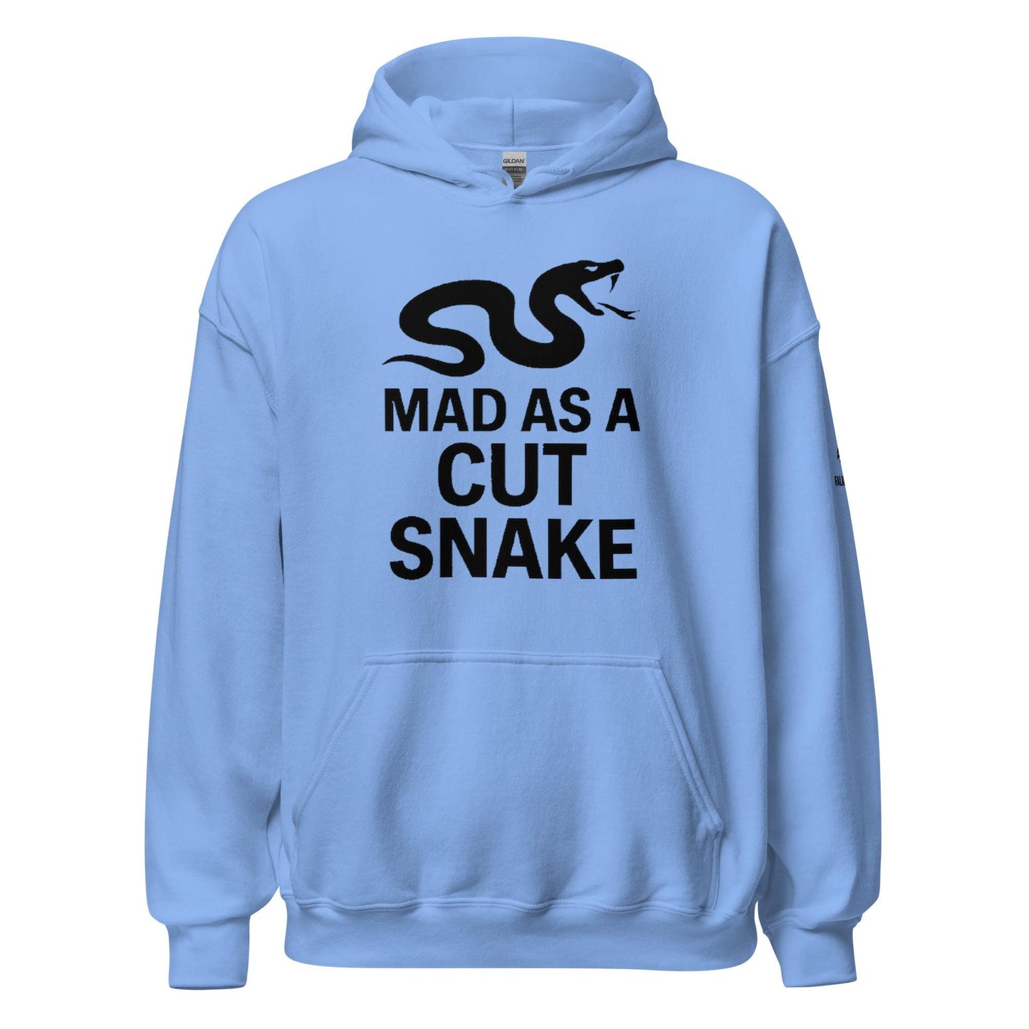 Mad as a Cut Snake - Crazy, Aussie Slang, Streetwear, Funny, Unisex, Xpat Gift, Have a Laugh