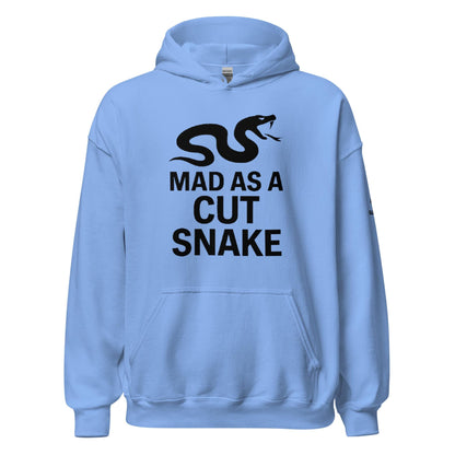 Mad as a Cut Snake - Crazy, Aussie Slang, Streetwear, Funny, Unisex, Xpat Gift, Have a Laugh