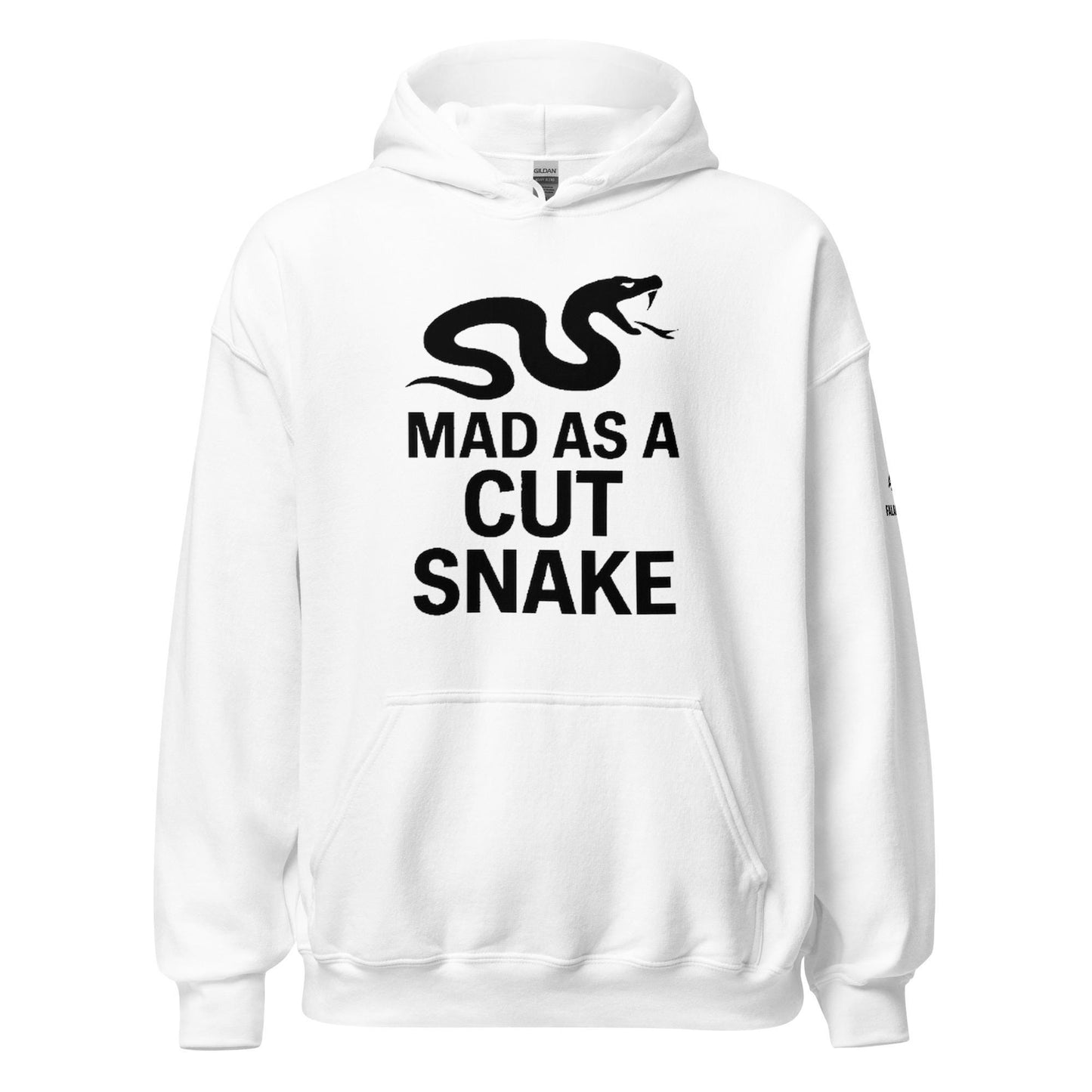 Mad as a Cut Snake - Crazy, Aussie Slang, Streetwear, Funny, Unisex, Xpat Gift, Have a Laugh