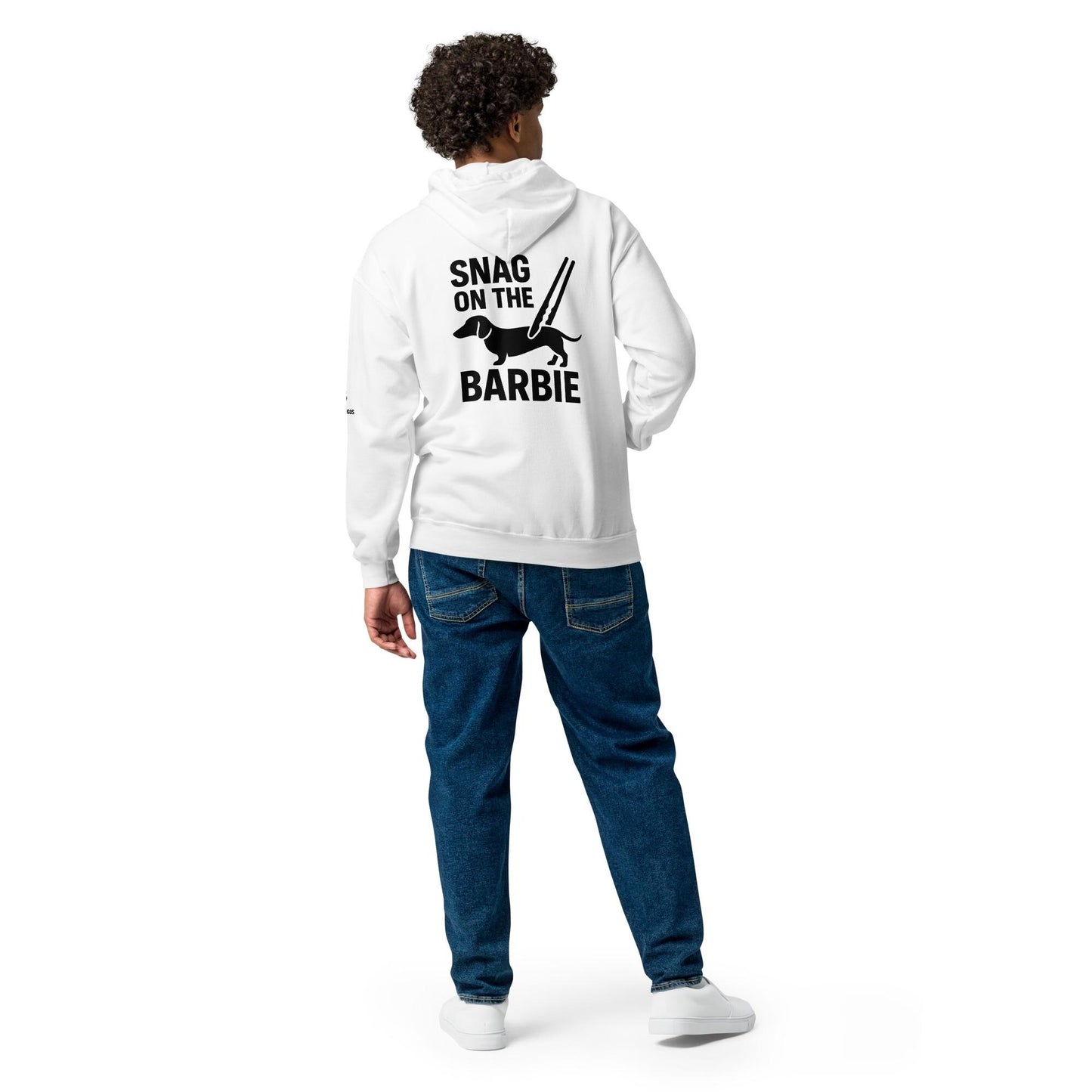 Snag on the BBQ unisex zip hoodie