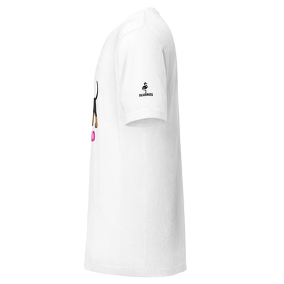 Proud Dachshund Unisex Tee: Pink Text, Sausage Dog Lover Gift