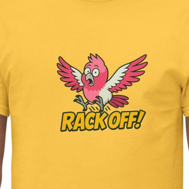 Rack Off! - Aussie Slang Tee, Australian Humor Shirt, Streetwear with an Aussie Twist, Go Away!