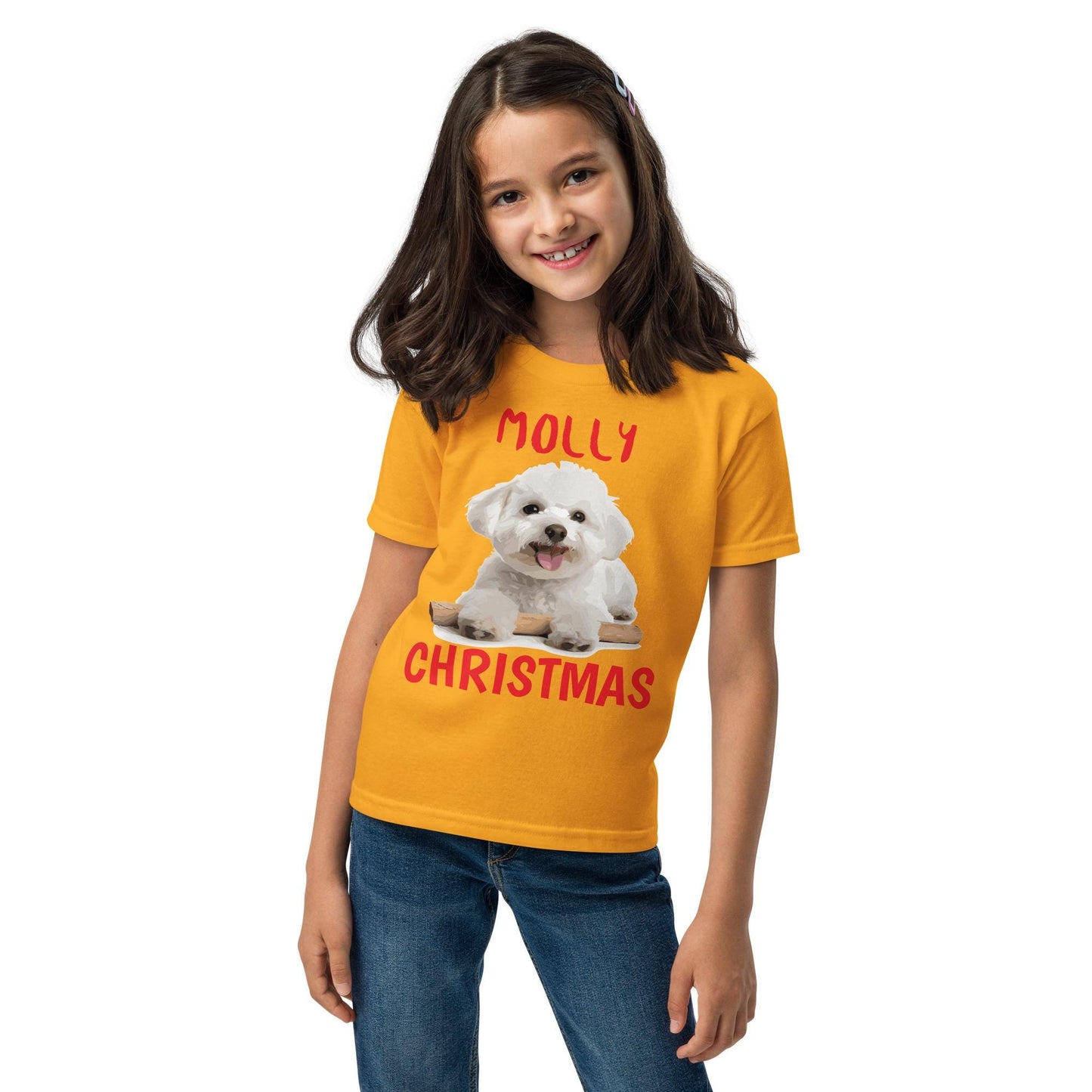 Molly Christmas Tee for the kids at Christmas!