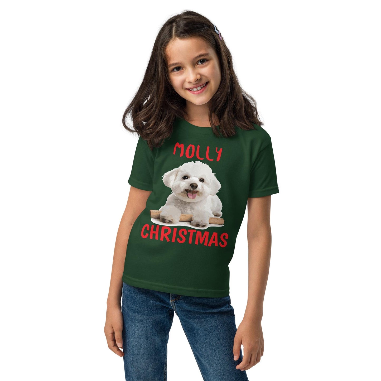 Molly Christmas Tee for the kids at Christmas!