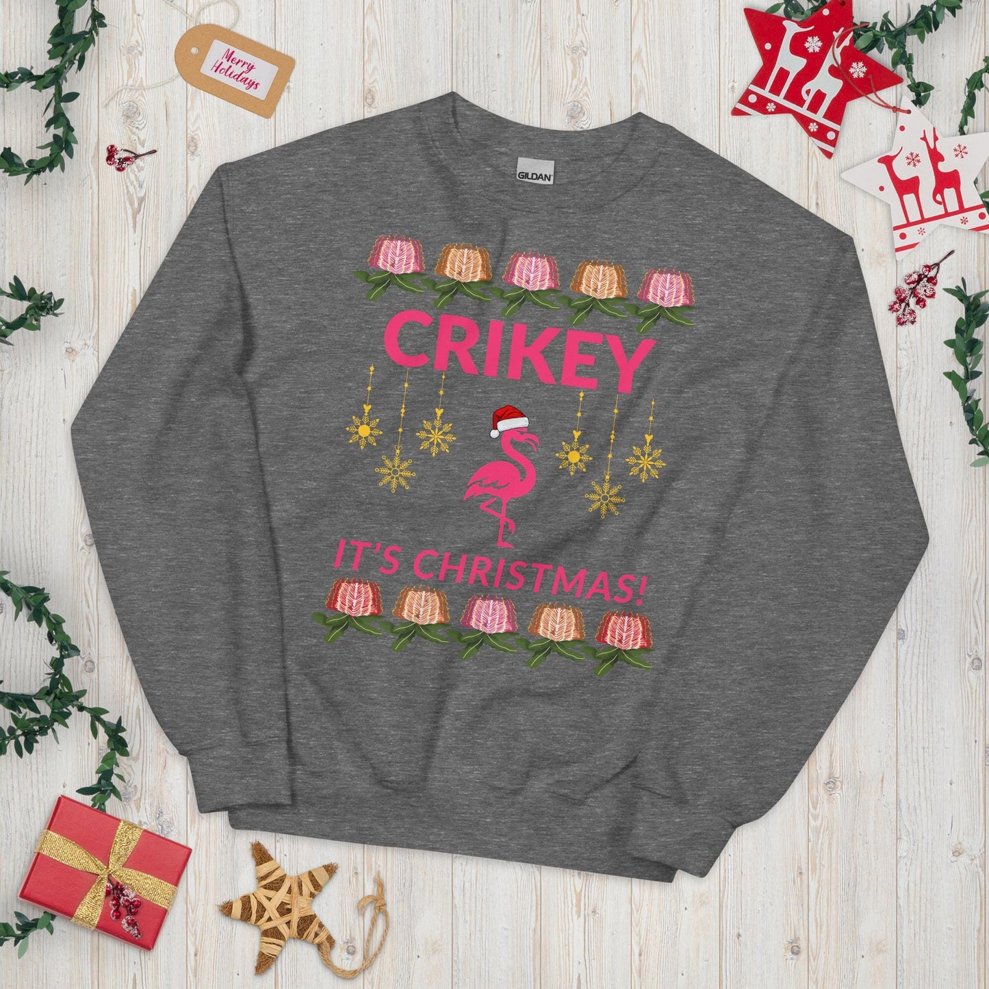 Australian Ugly Christmas Sweater – Cozy Jumper for Friends from Down Under
