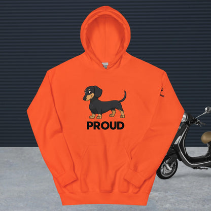 Proud Dachshund Hoodie: Sausage Dog, Aussie Design, Dog Lover Gift