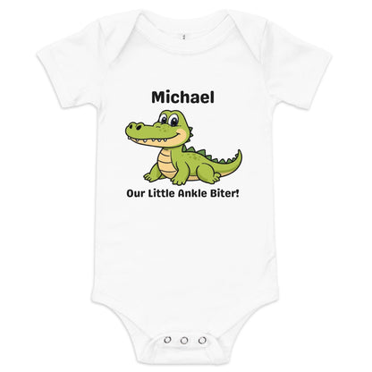 Personalised Baby Aussie Ankle Biter Onsie
