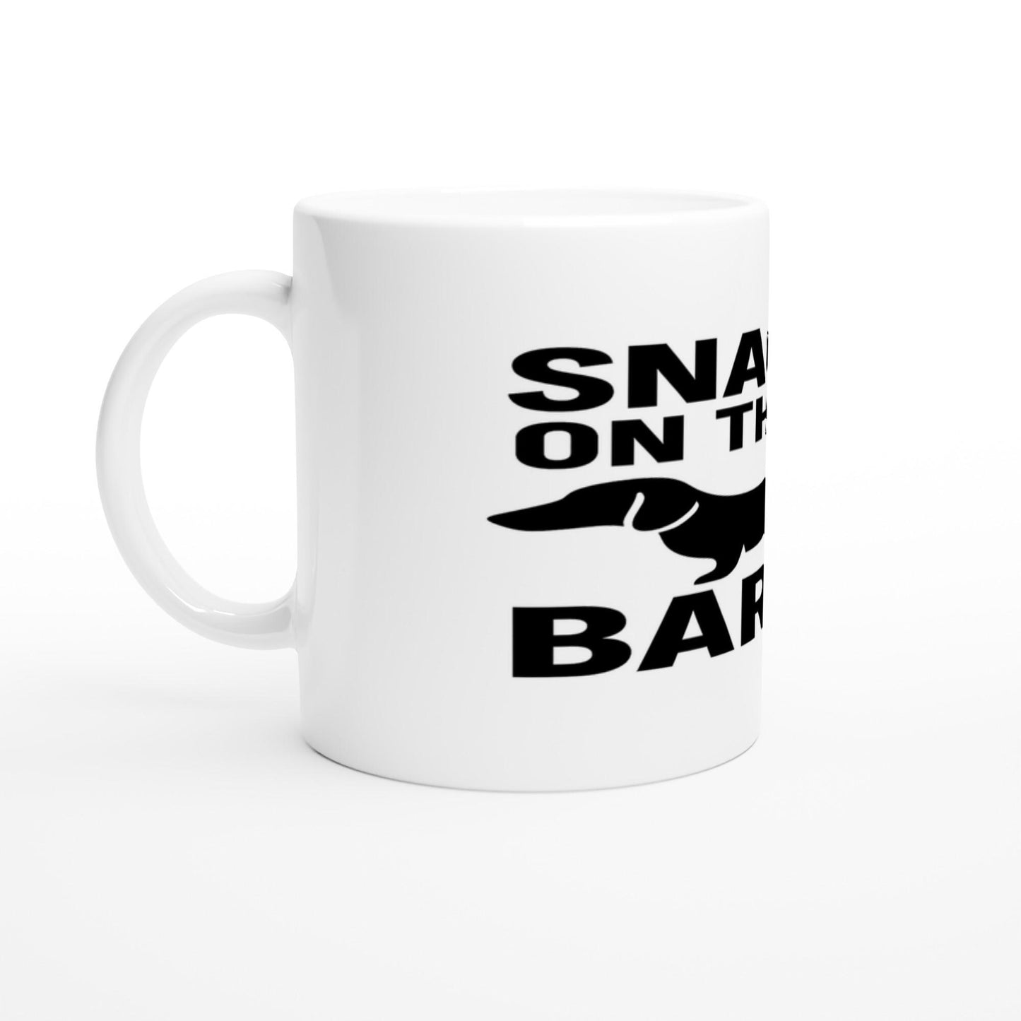 Snag on the Barbie! Gift Mug, Aussie Slang, Dachshund Fun, Xpat Gift.