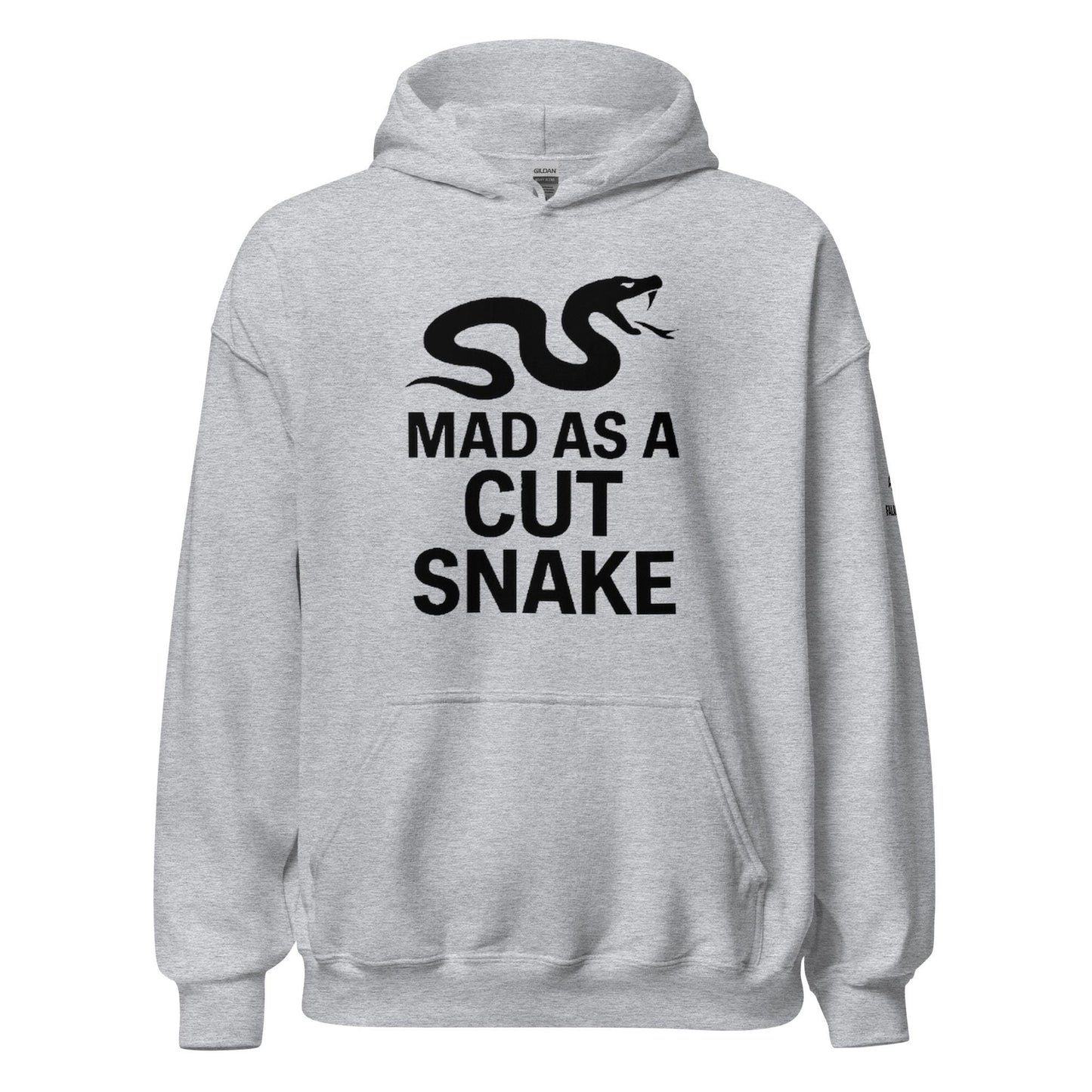Mad as a Cut Snake - Crazy, Aussie Slang, Streetwear, Funny, Unisex, Xpat Gift, Have a Laugh