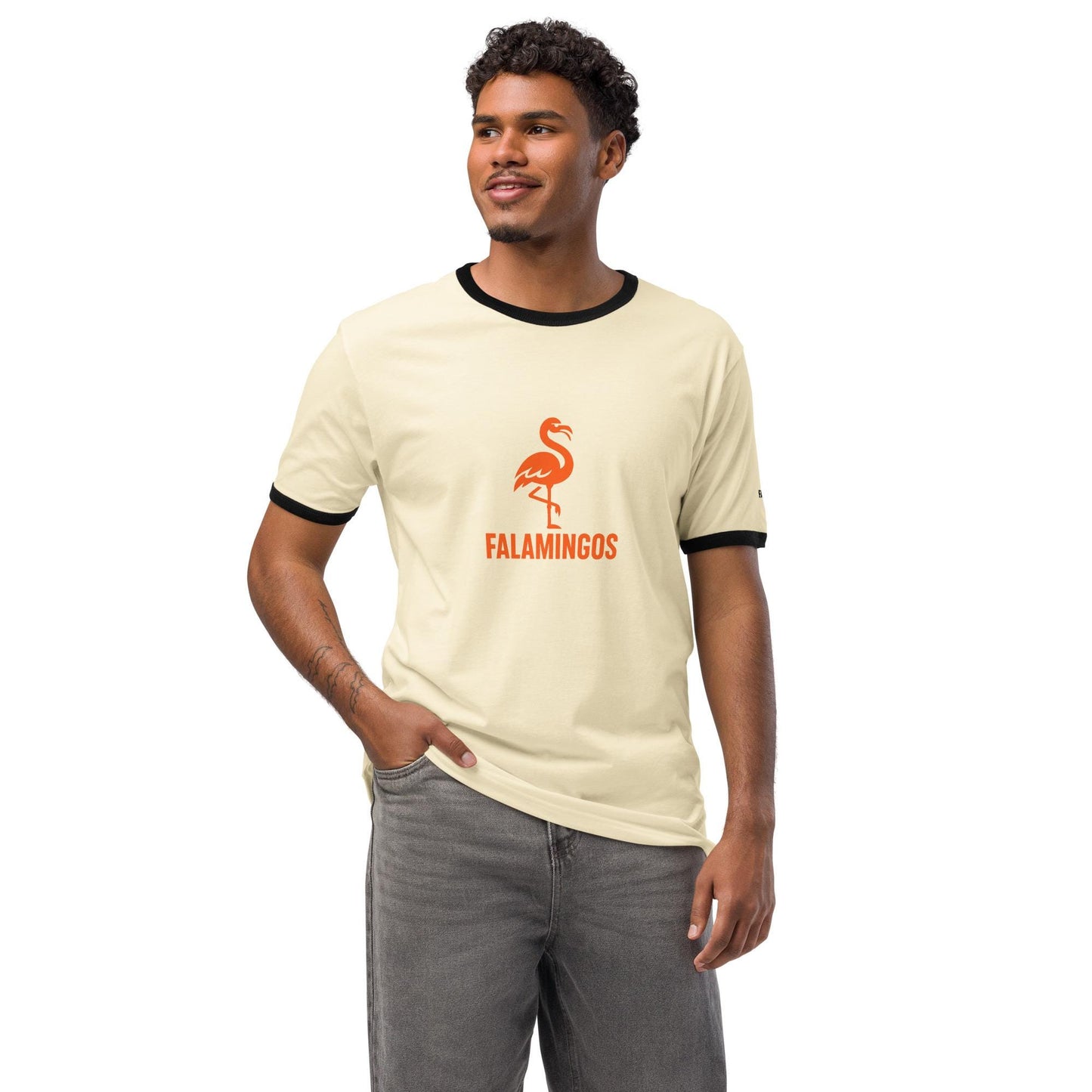 Falamingos Retro Design - Unisex Tee