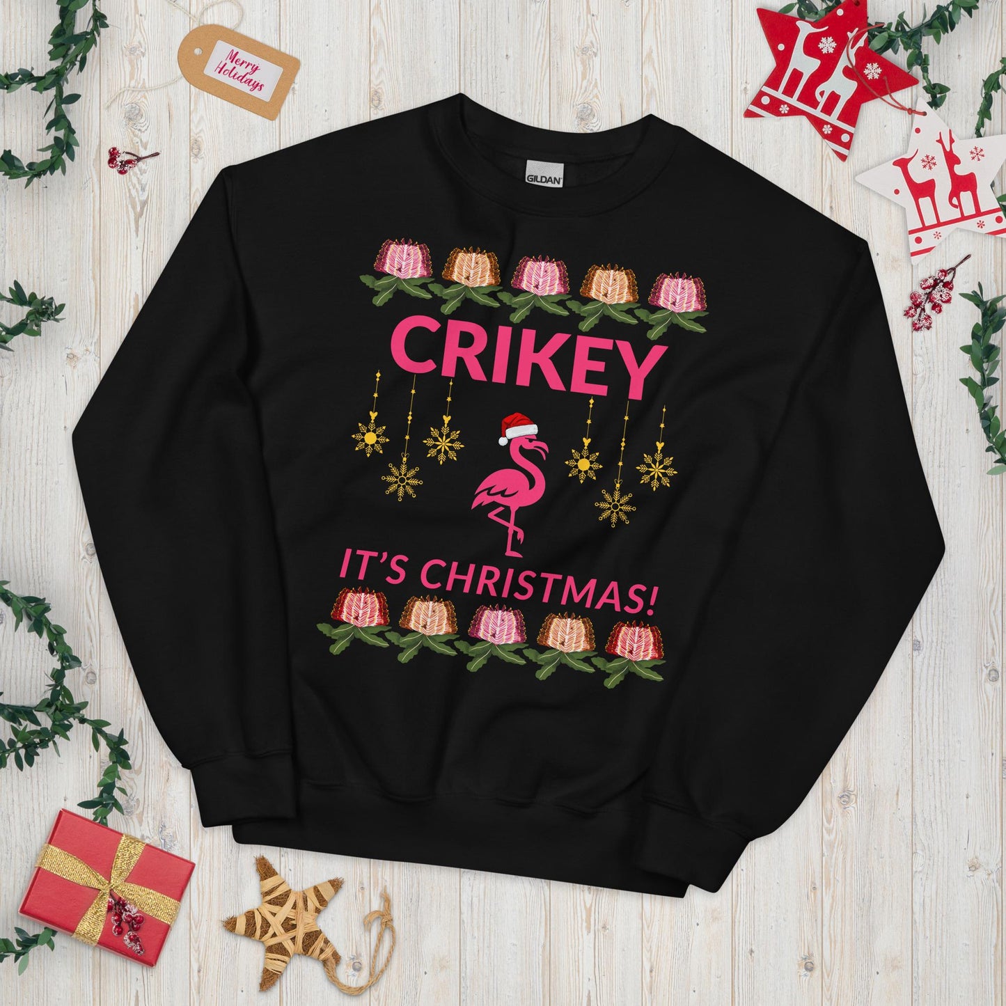Australian Ugly Christmas Sweater – Cozy Jumper for Friends from Down Under
