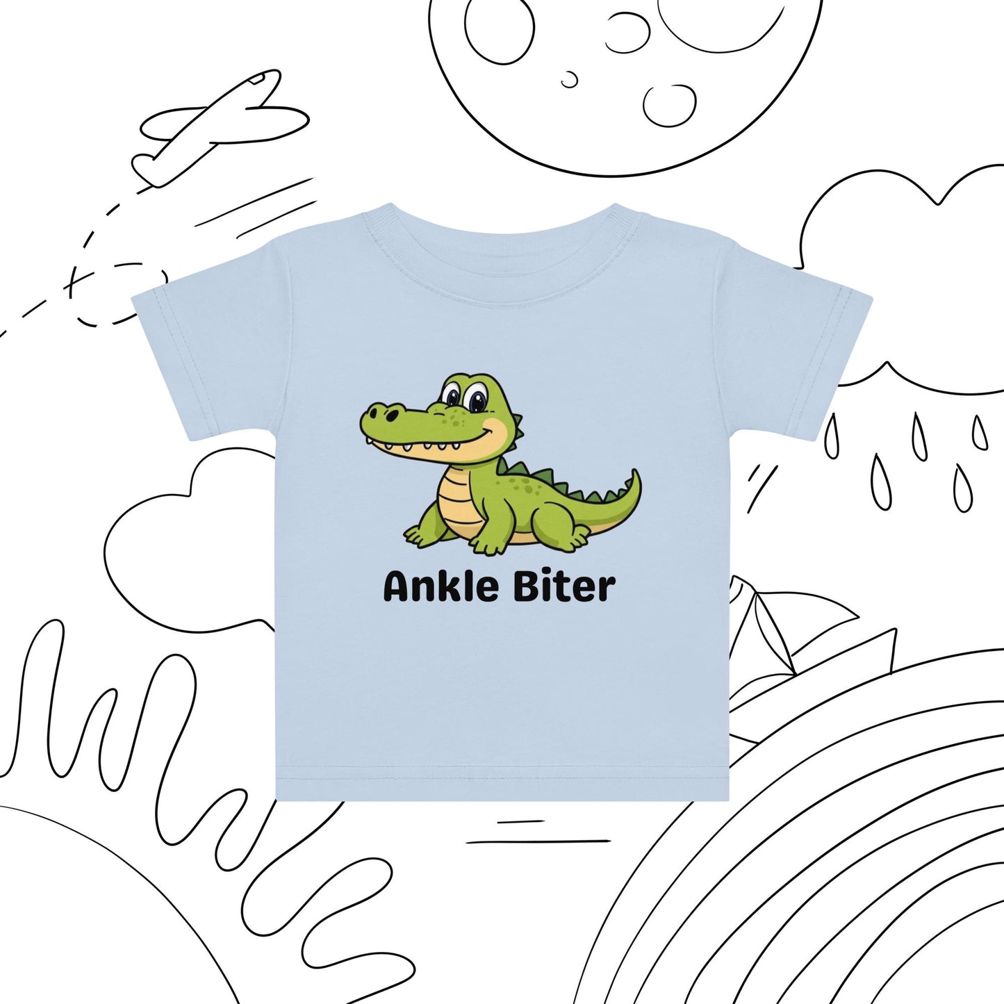 Aussie Ankle Biter Baby jersey t-shirt