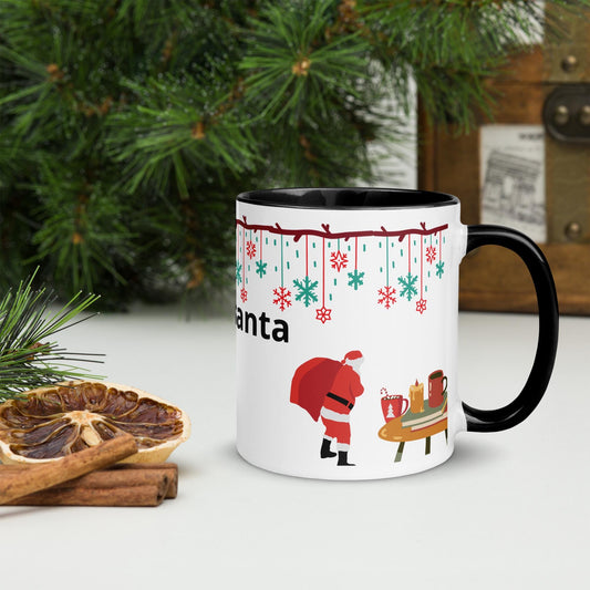 All Yours Santa Christmas Mug